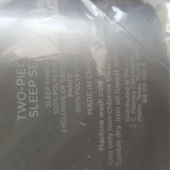 Adonna 2pc pajama Medium NWT - Picture 5 of 5
